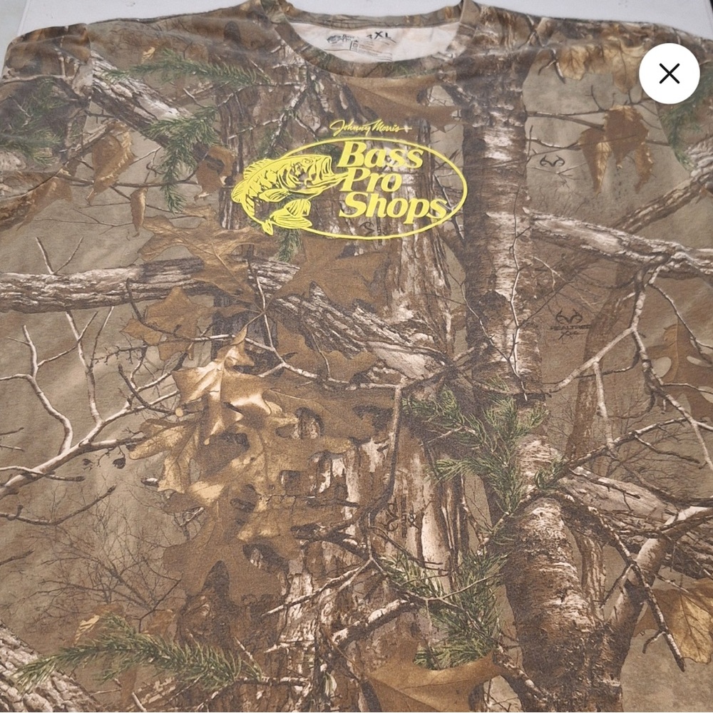 Bass Pro Shops True Timber Camo Men 3Xl T-Shirt